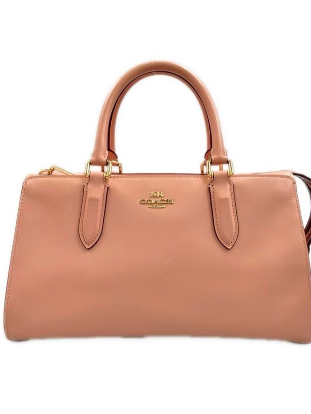 COACH #203 Powder rose leather satchel Limited Edition. Preloved item sold as is